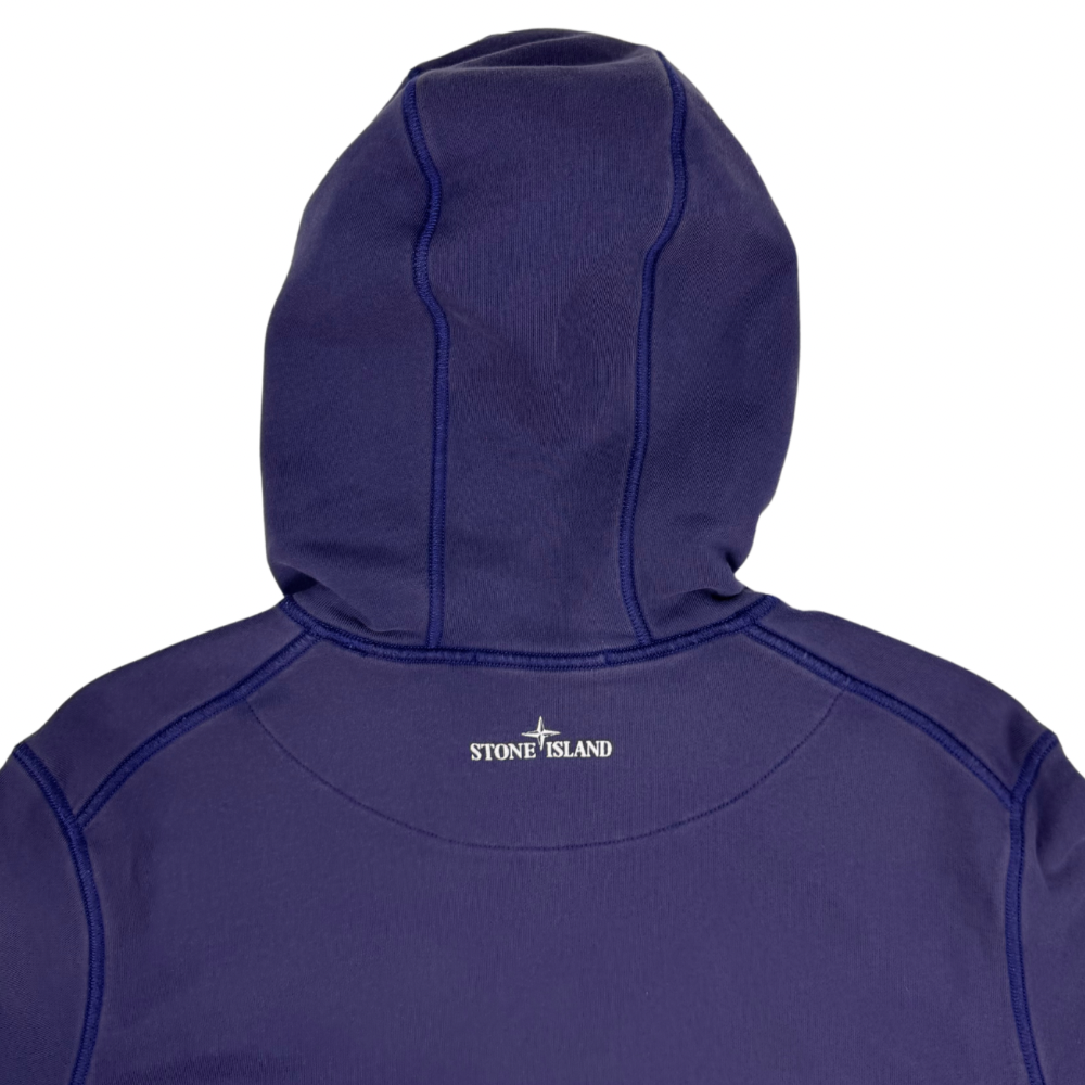 Sudadera con capucha Stone Island morado - talla M