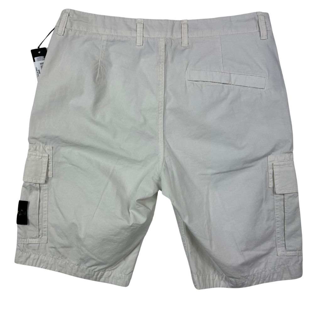 PANTALÓN CARGO CORTO SLIM STONE ISLAND - talla W/31