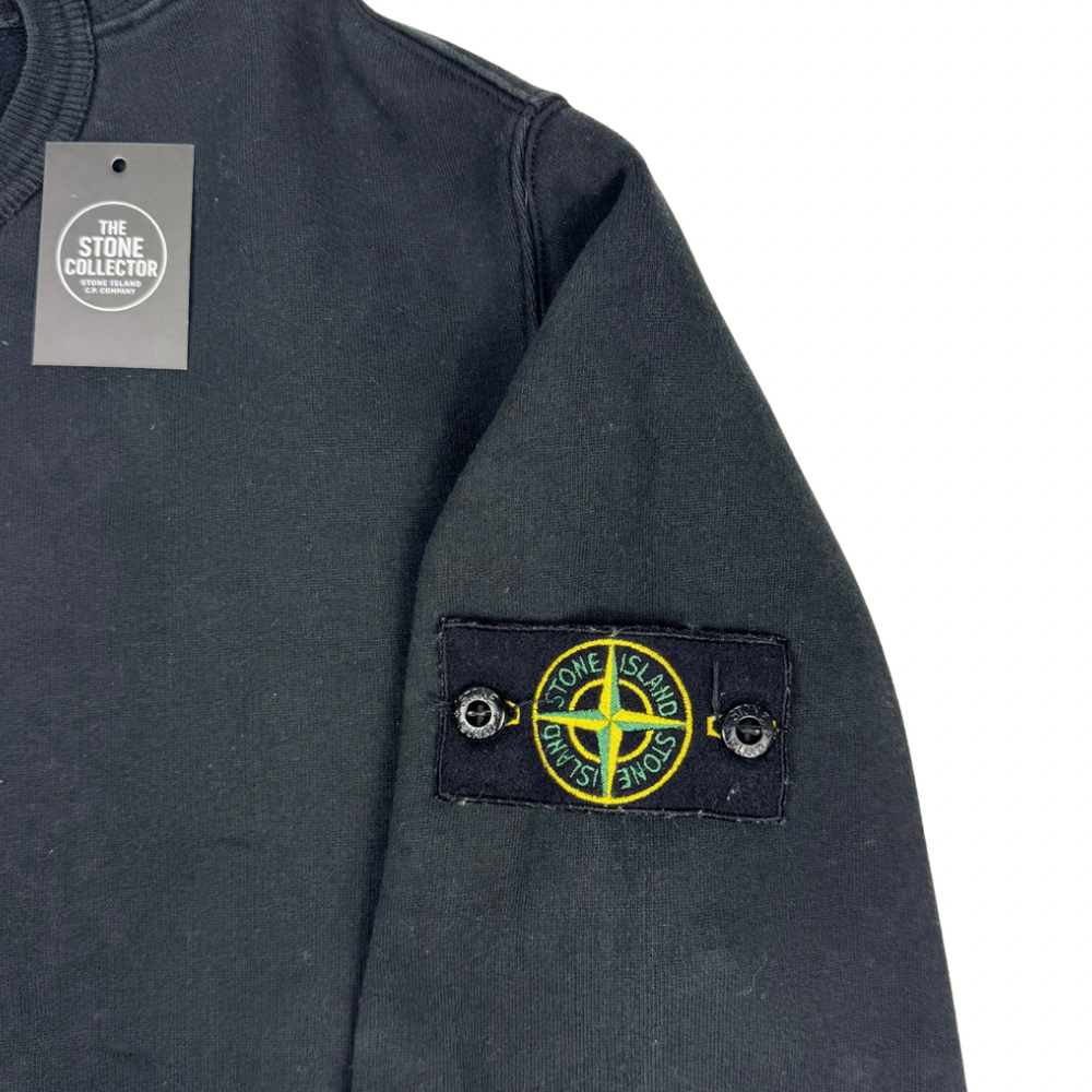 Sudadera cuello redondo Stone Island negro - talla M