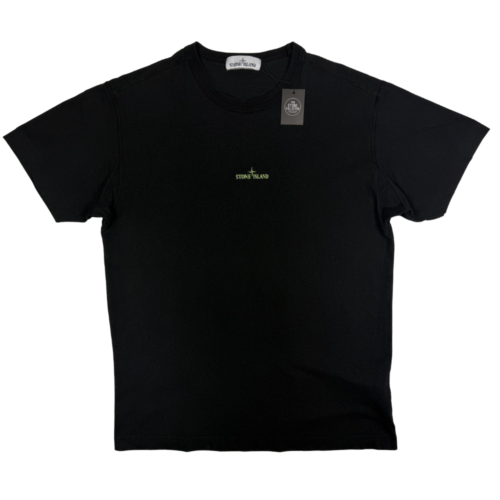Camiseta Stone Island negra manga corta - talla XL