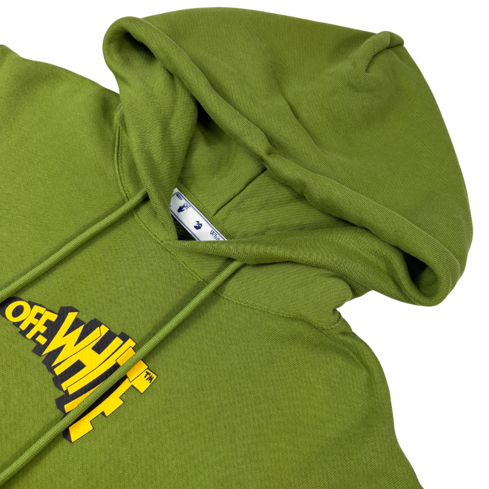 SUDADERA CON CAPUCHA OFF WHITE - talla M L