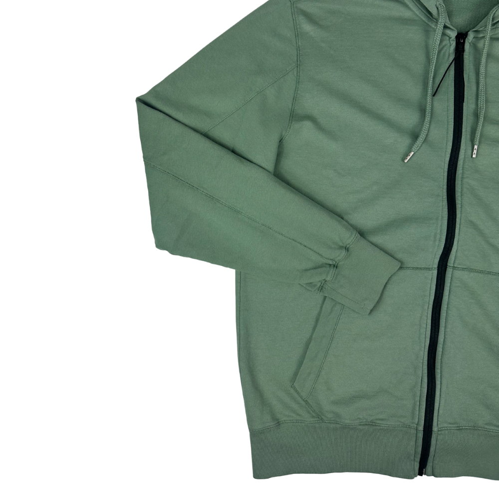 SUDADERA CON CREMALLERA Y CAPUCHA C.P COMPANY - talla L