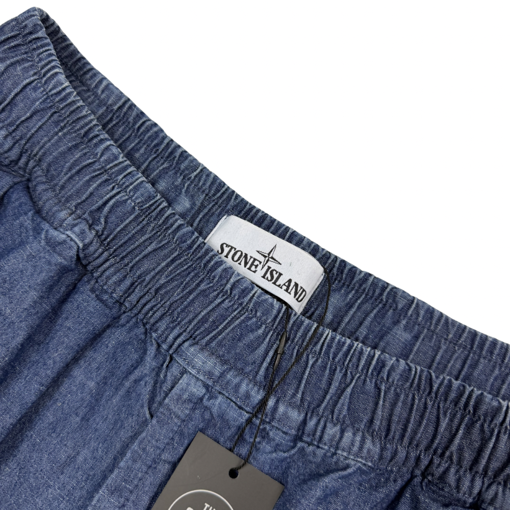 PANTALÓN CARGO CORTO VAQUERO STONE ISLAND - talla W/28
