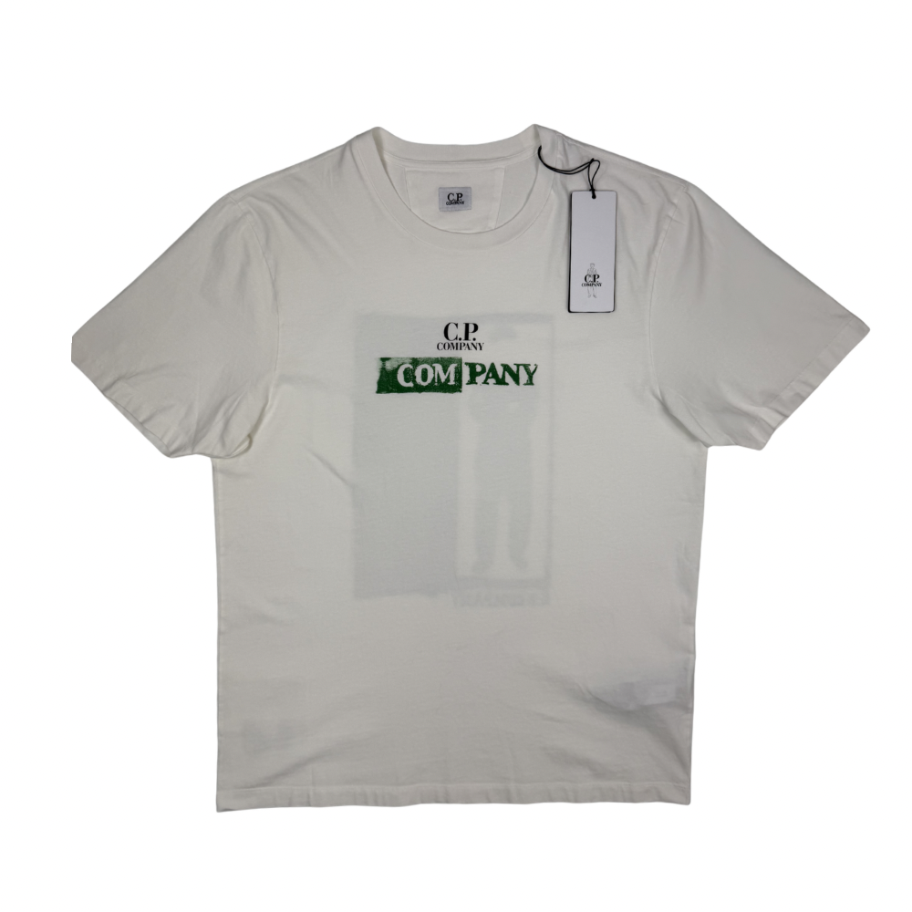 Camiseta C.P. Company blanca manga corta - talla M/XL/2XL