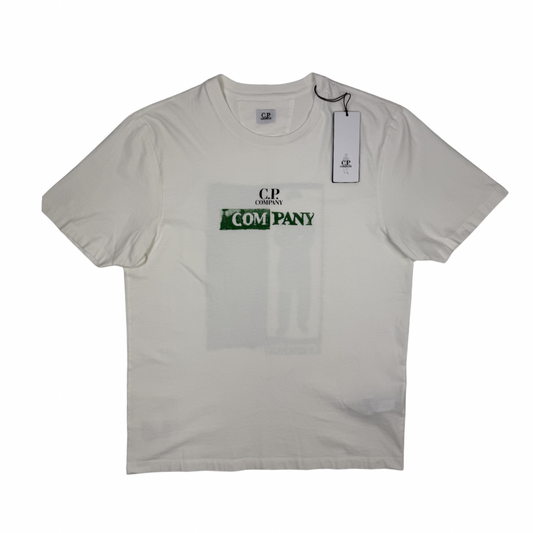 Camiseta C.P. Company blanca manga corta - talla M/XL/2XL