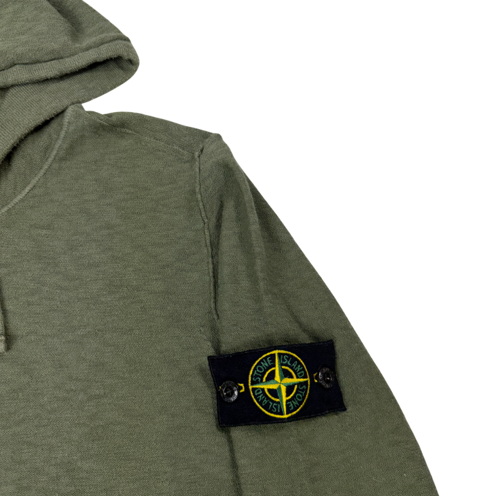 SUDADERA CON CAPUCHA STONE ISLAND - talla L