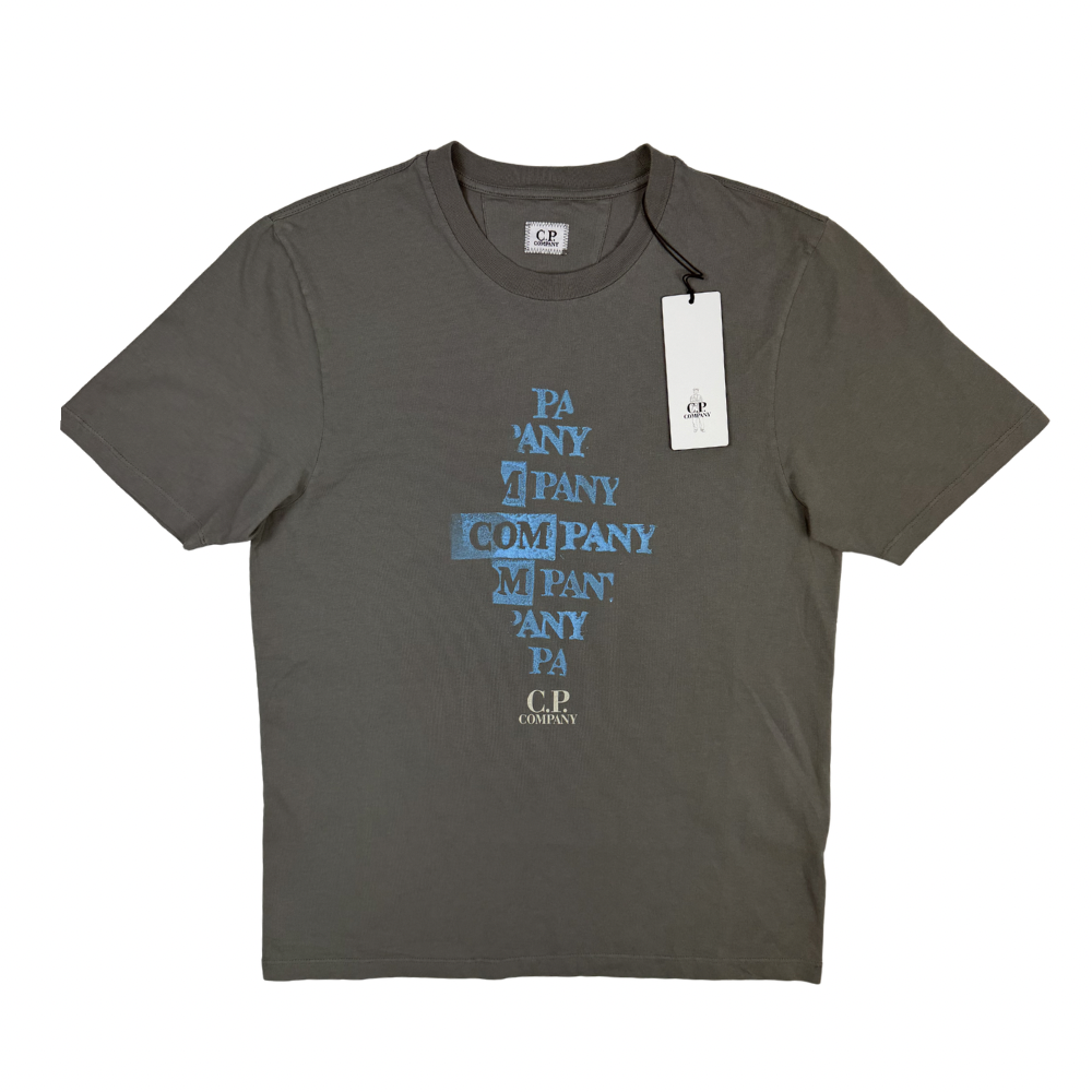 Camiseta C.P. Company gris manga corta - talla S