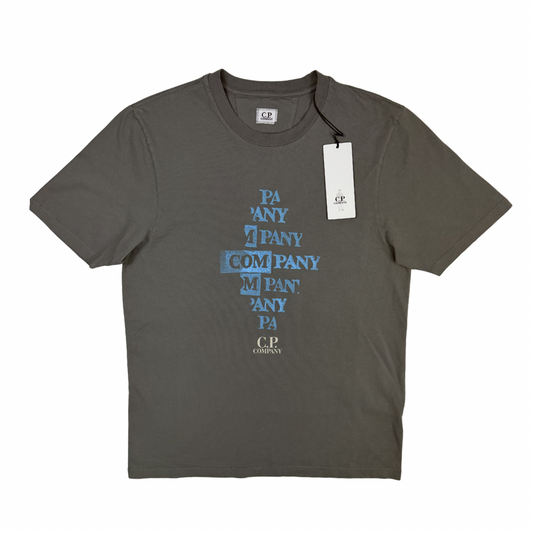 Camiseta C.P. Company gris manga corta - talla S