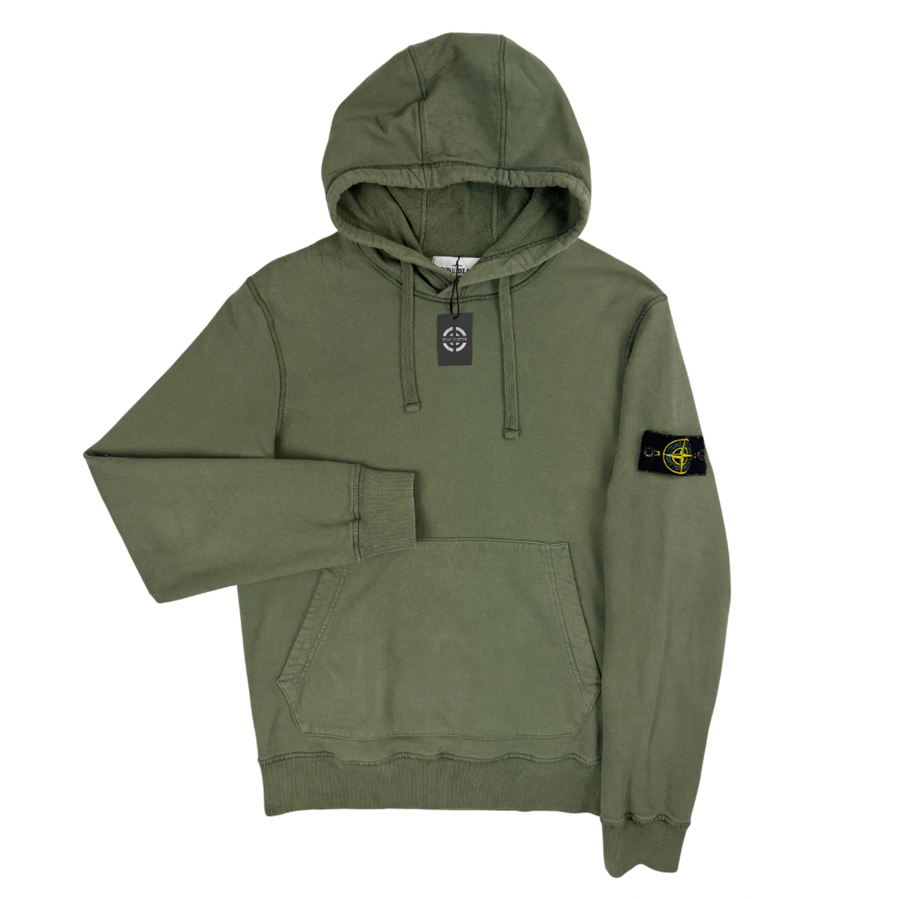 SUDADERA CON CAPUCHA STONE ISLAND - talla M