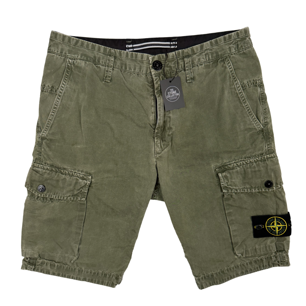PANTALÓN CARGO CORTO STONE ISLAND - talla W/29