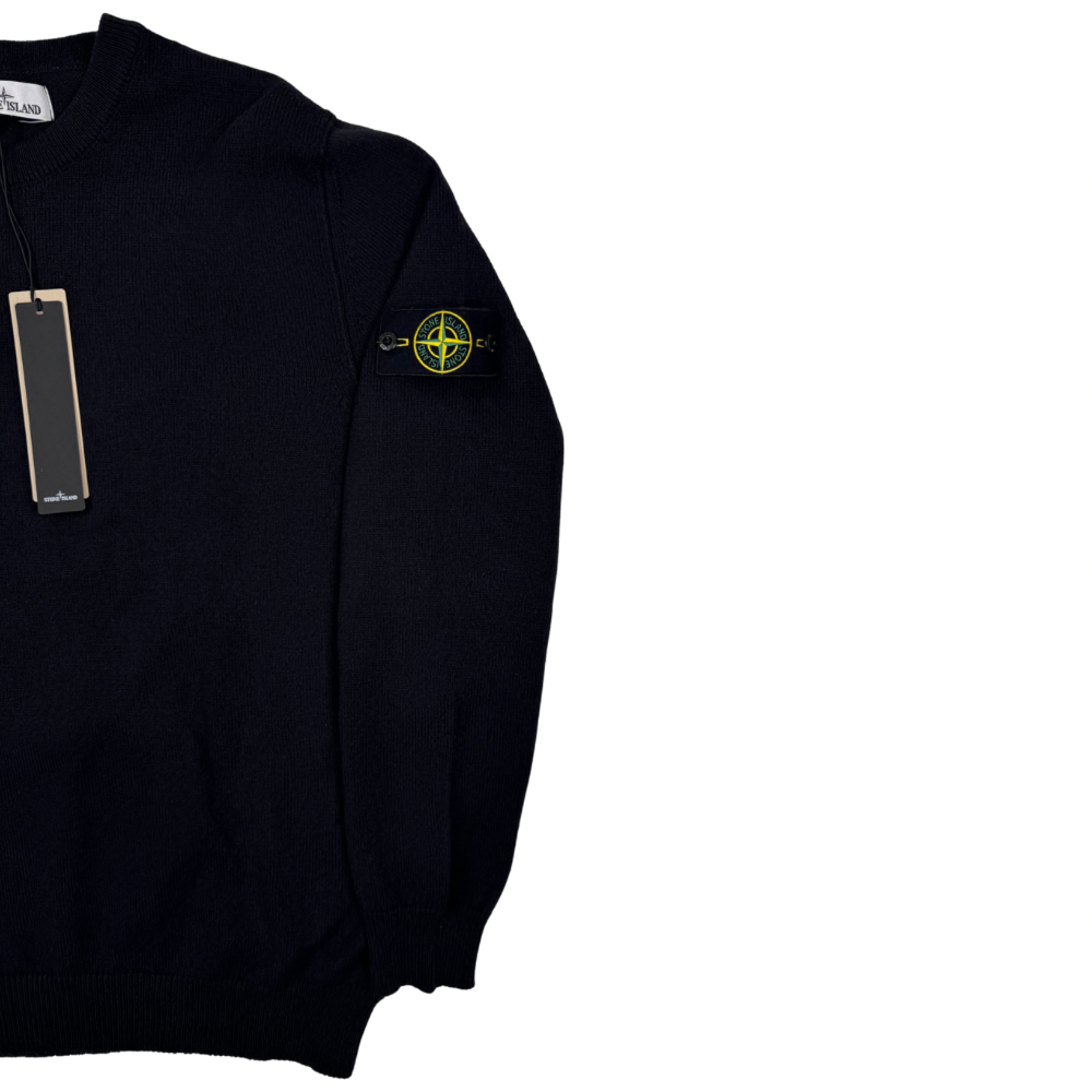 Jersey Stone Island cuello redondo negro - talla XL/2XL