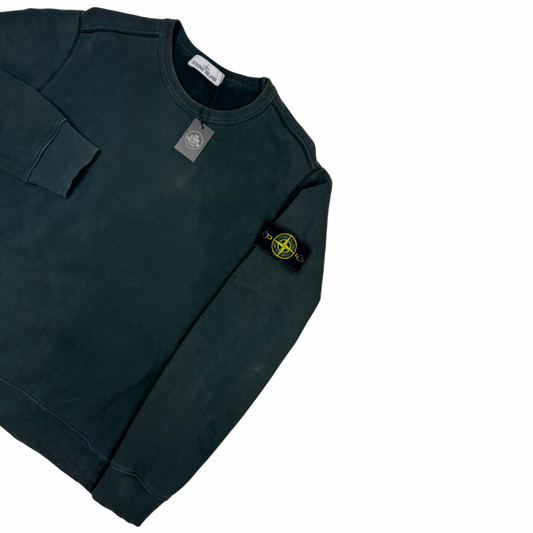 Sudadera cuello redondo Stone Island Verde oscuro - talla L