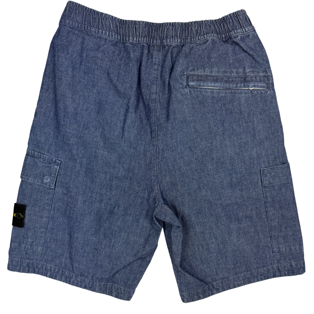 PANTALÓN CARGO CORTO VAQUERO STONE ISLAND - talla W/28
