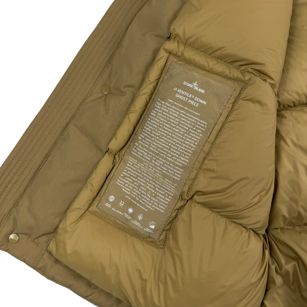 CHAQUETÓN SIN MANGAS O-VENTILE DOWN GHOST PIECE STONE ISLAND - talla XXL