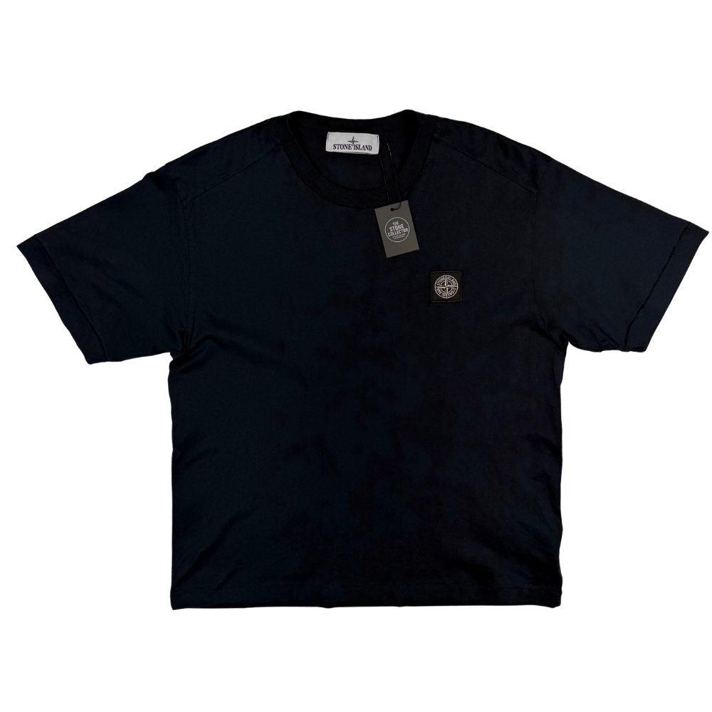 Camiseta Stone Island azul marino manga corta - talla S