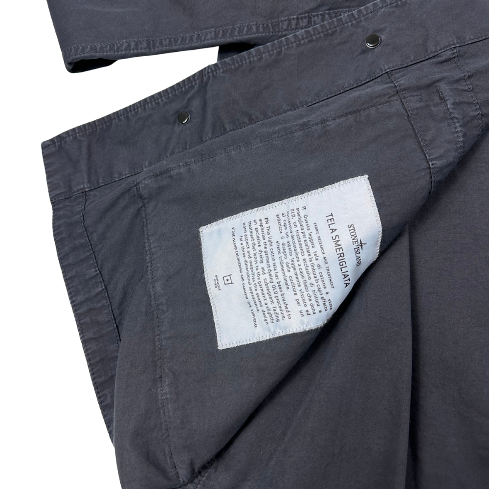 CHAQUETA STONE ISLAND TELA SMERIGLIATA- talla M