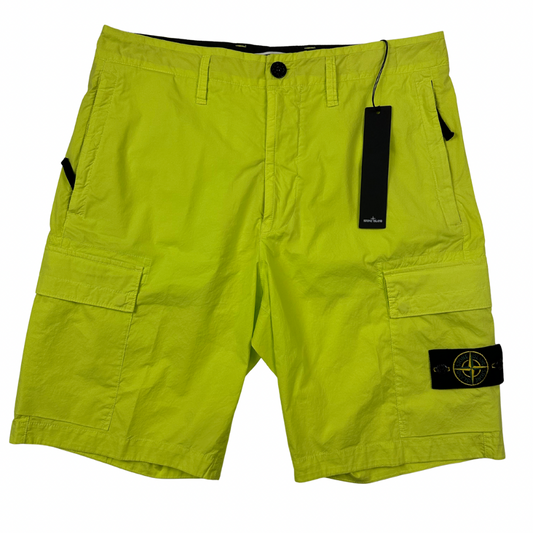 PANTALÓN CARGO CORTO REGULAR STONE ISLAND - talla W/30 , W/31