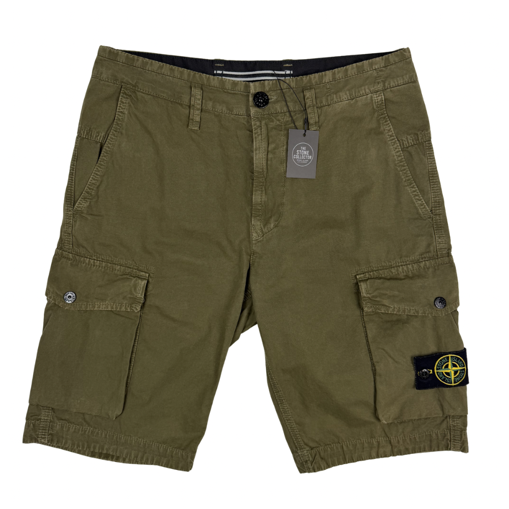 PANTALÓN CARGO CORTO STONE ISLAND - talla W/29