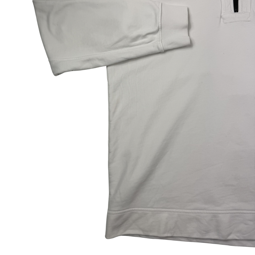 SUDADERA HALF - ZIP CON CAPUCHA STONE ISLAND - talla XL
