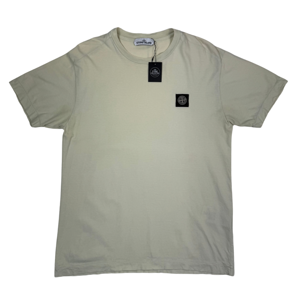 Camiseta Stone Island Verde claro manga corta - talla L