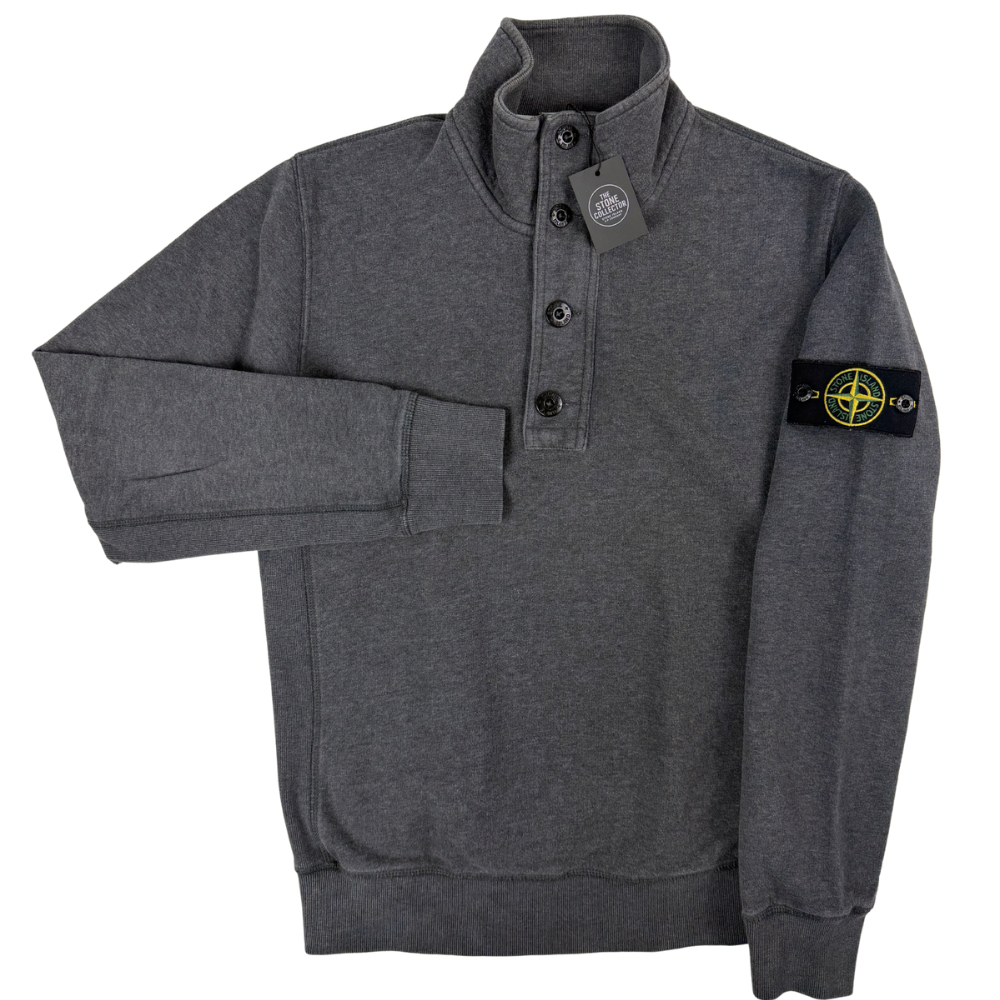 SUDADERA HALF - ZIP STONE ISLAND - talla M
