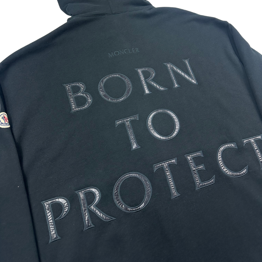 SUDADERA CON CAPUCHA MONCLER BORN TO PROJECT - talla XXL