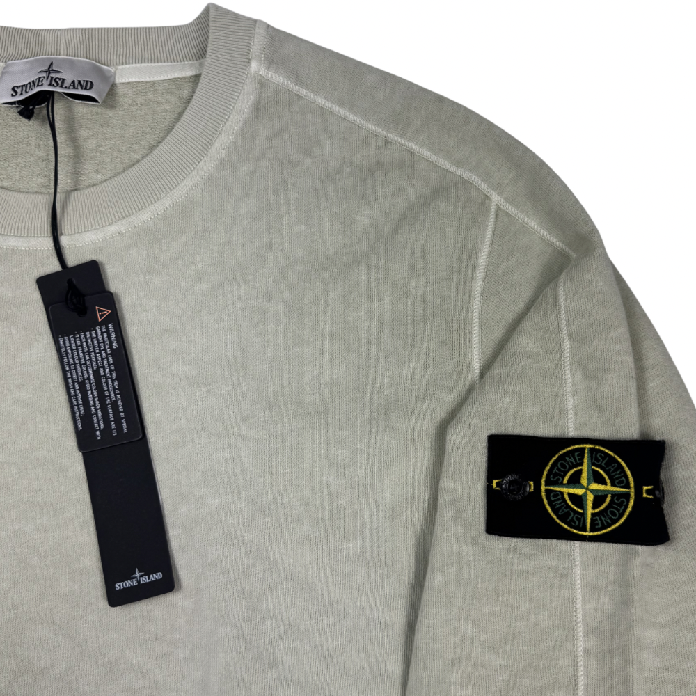 Sudadera cuello redondo Stone Island verde oliva - talla XL/2XL