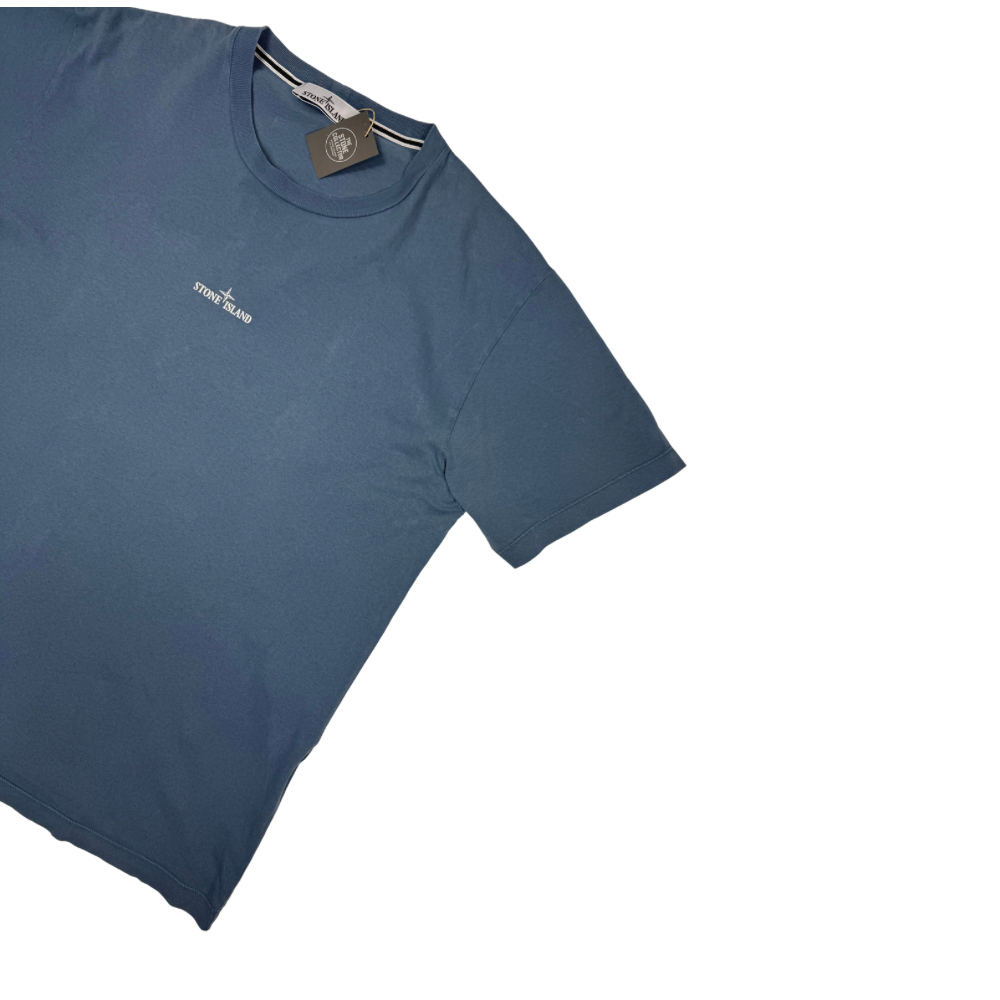 Camiseta Stone Island Azul manga corta - talla XL