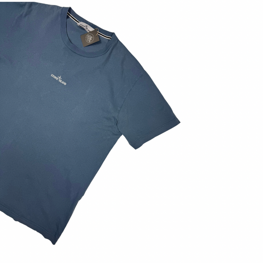 Camiseta Stone Island Azul manga corta - talla XL