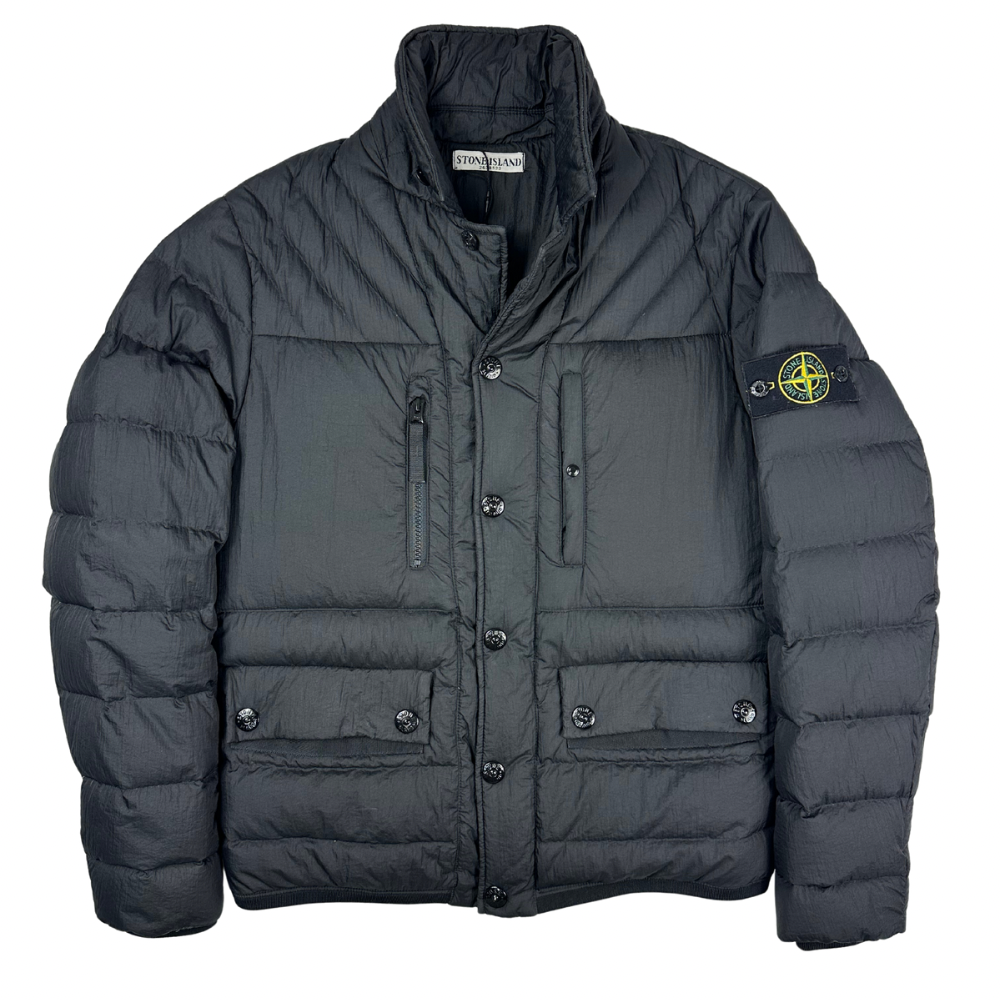 ABRIGO PLUMAS OPAQUE NYLON TELA STONE ISLAND - talla M