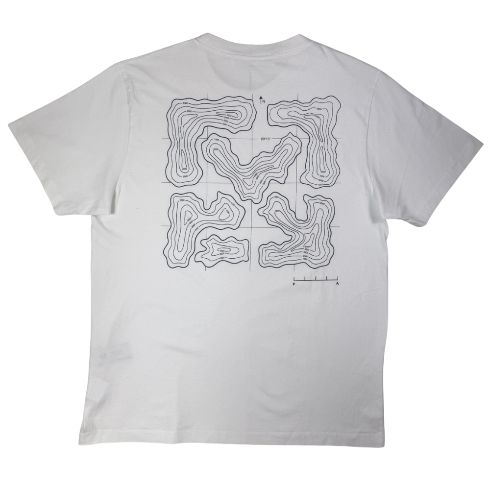 CAMISETA MANGA CORTA OFF WHITE - talla XXL