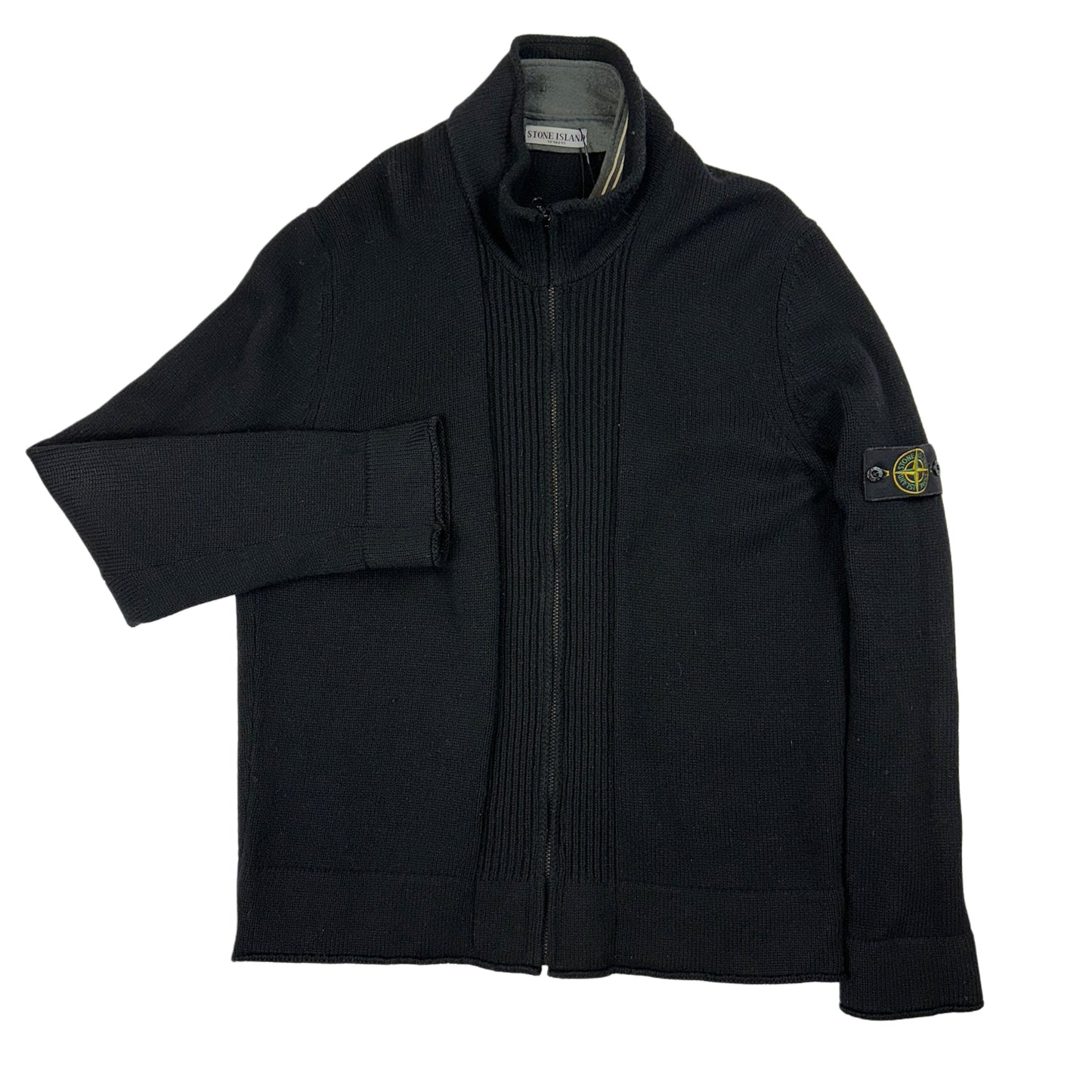 JERSEY DE LANA CON CREMALLERA STONE ISLAND - talla 3XL