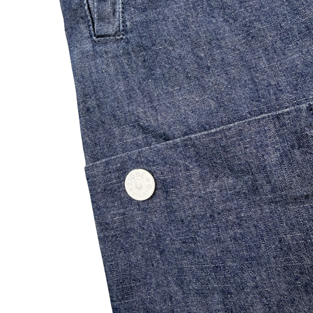 PANTALÓN CARGO CORTO VAQUERO STONE ISLAND - talla W/28