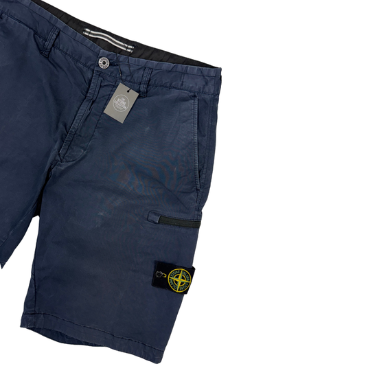 Pantalón Corto Cargo Stone Island Type SL azul marino - talla W/36