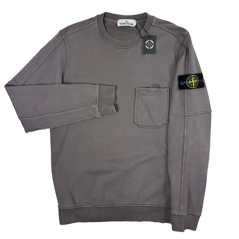 SUDADERA CUELLO REDONDO STONE ISLAND - talla M