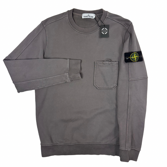 SUDADERA CUELLO REDONDO STONE ISLAND - talla M