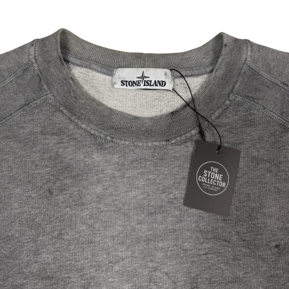 SUDADERA CUELLO REDONDO STONE ISLAND DUST - talla M