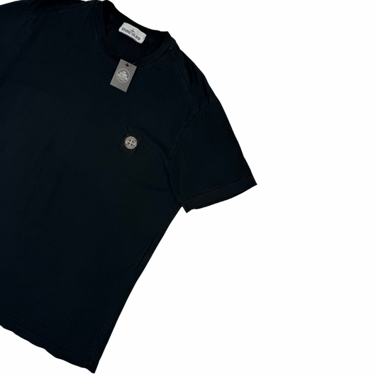 Camiseta Stone Island negro manga corta - talla 2XL