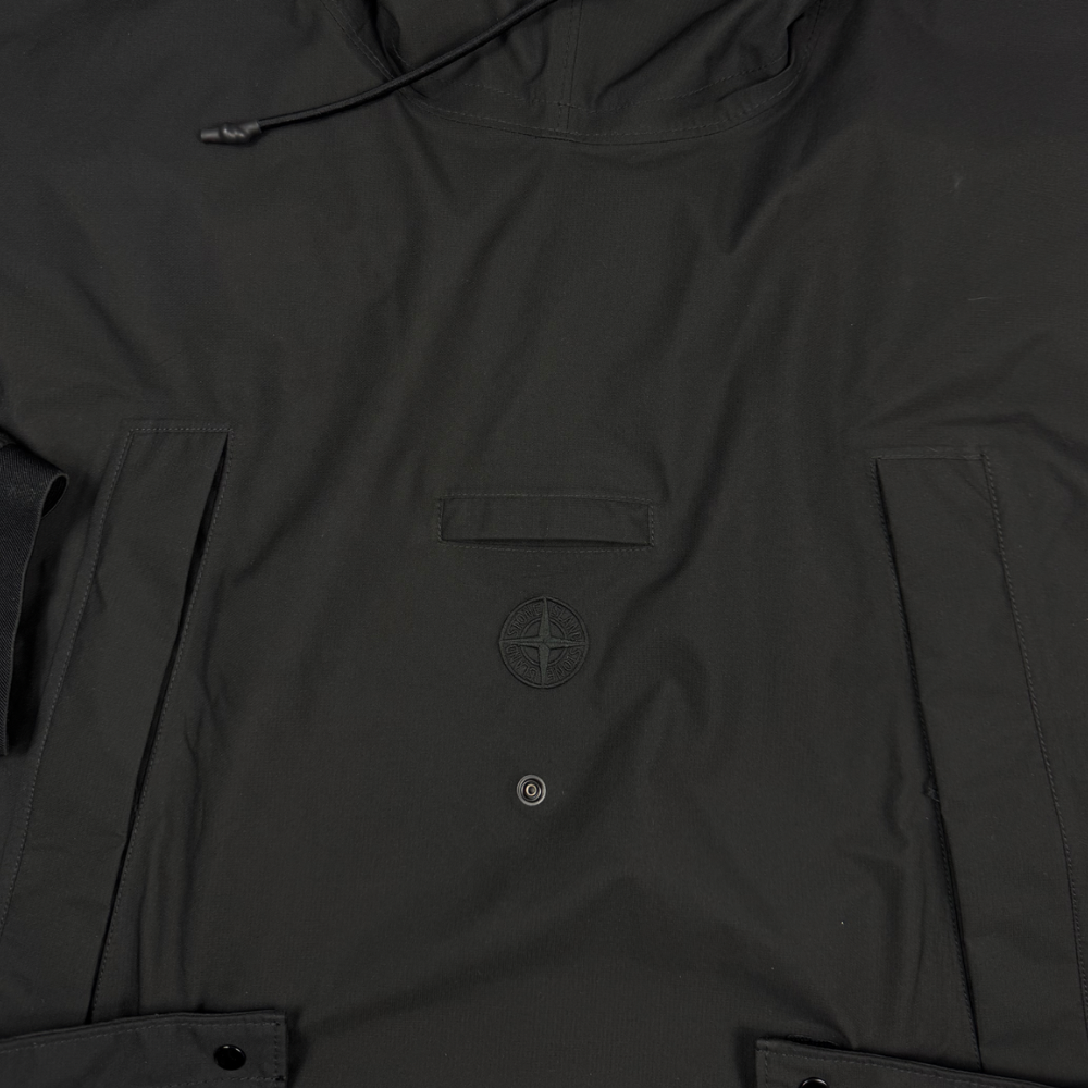 Anorak Stone Island Ripstop Gore-Tex With Paclite Product Technology Negro - talla XL