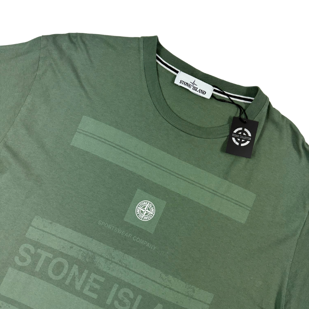 CAMISETA MANGA CORTA STONE ISLAND - talla XL