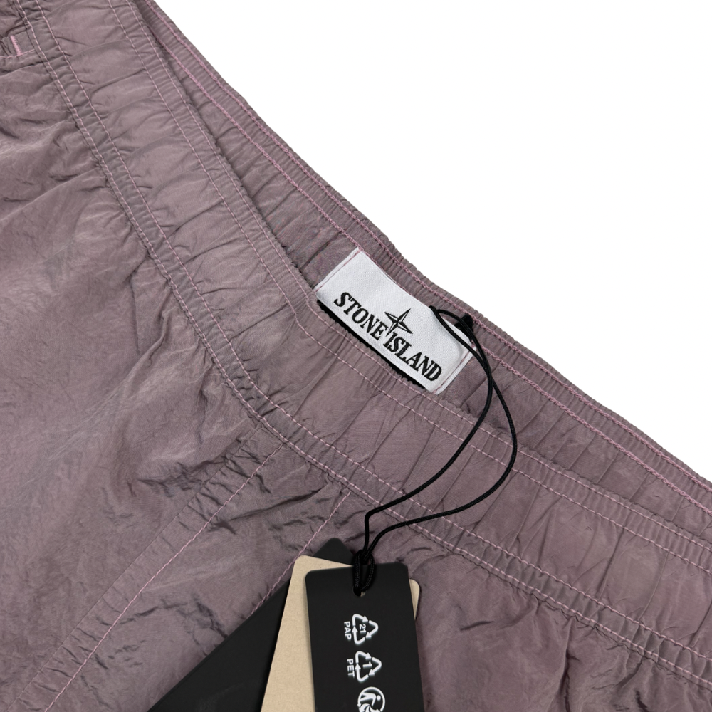 Bañador Stone Island Rosa nylon metal - talla S / L