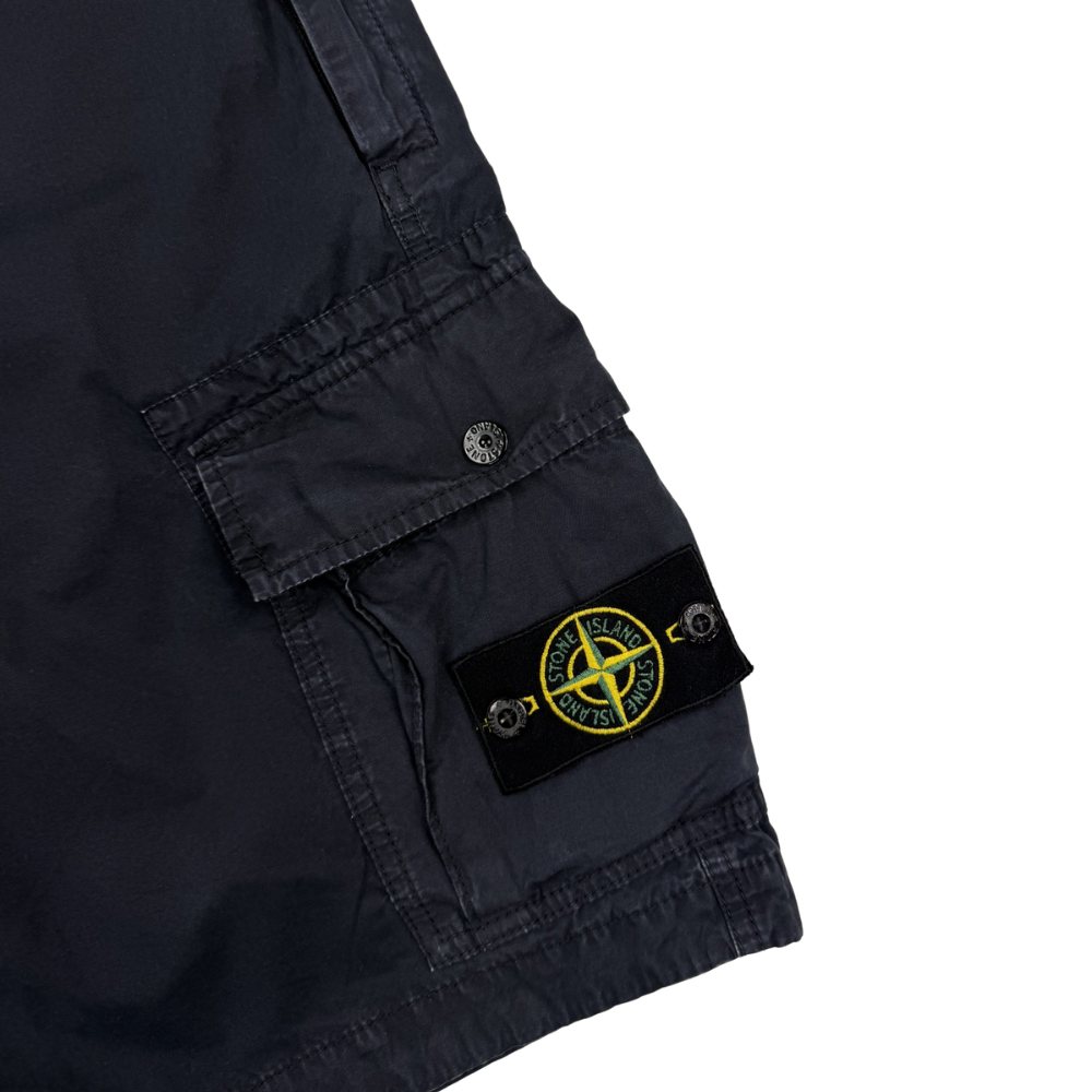 Pantalón Corto Cargo Stone Island Type SL azul marino - talla W/33