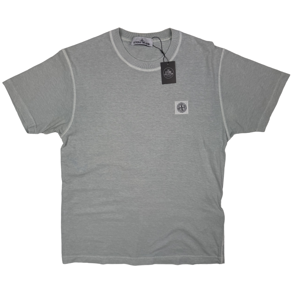 Camiseta Stone Island celeste manga corta - talla M