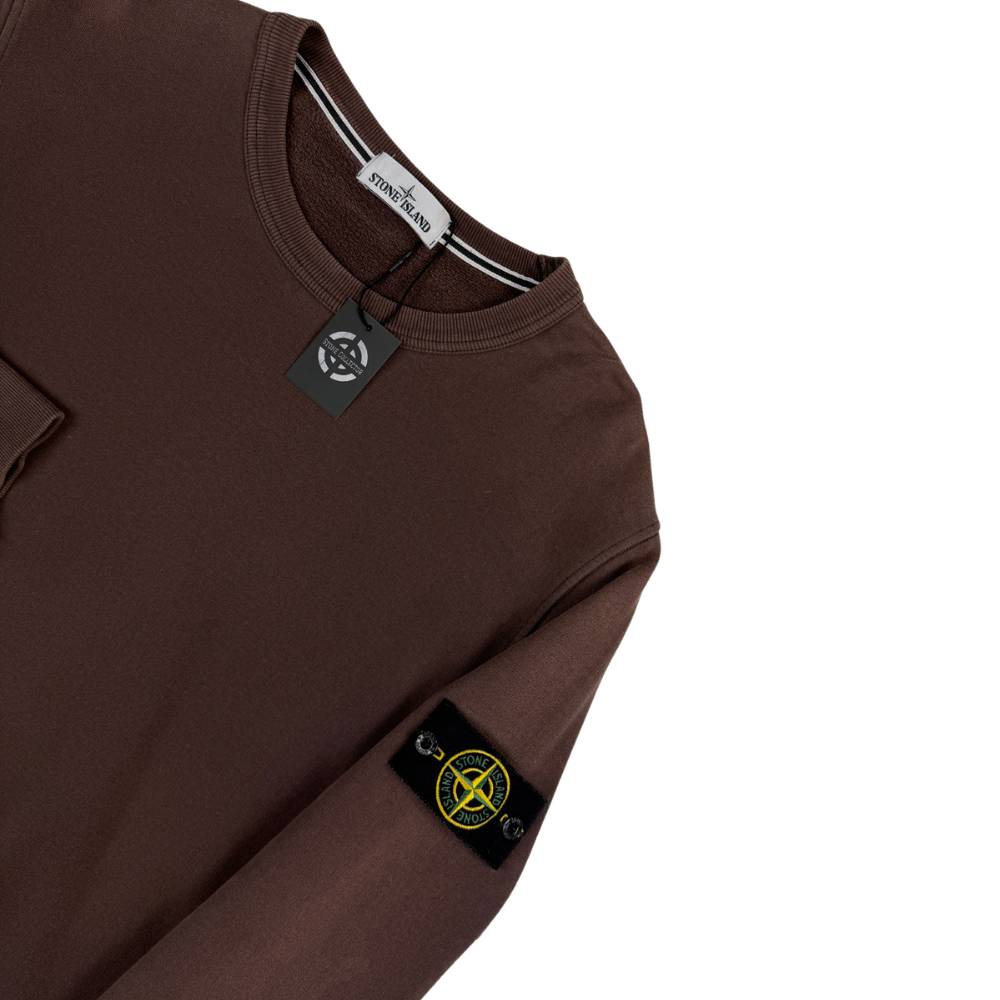SUDADERA CUELLO REDONDO STONE ISLAND - talla XL