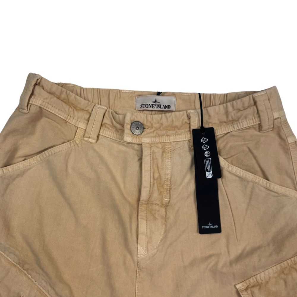 Pantalón Cargo Stone Island Closed Loop Project Naranja claro - talla W30/W32