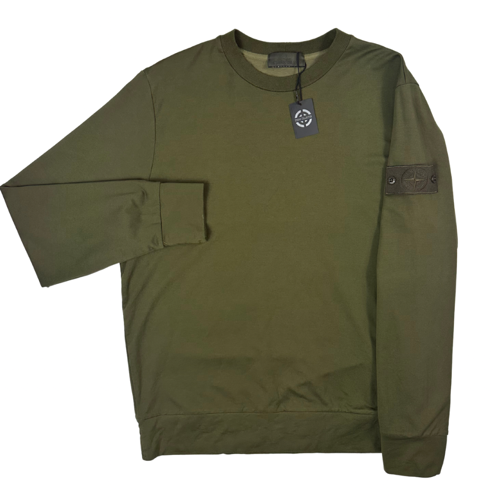 SUDADERA CUELLO REDONDO GHOST STONE ISLAND - talla L