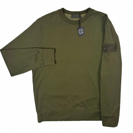 SUDADERA CUELLO REDONDO GHOST STONE ISLAND - talla L