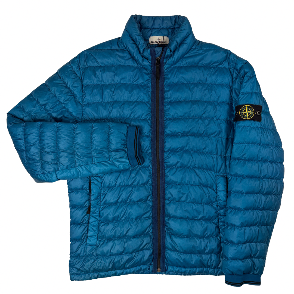 ABRIGO PLUMAS GARMENT DYED STONE ISLAND - talla XL