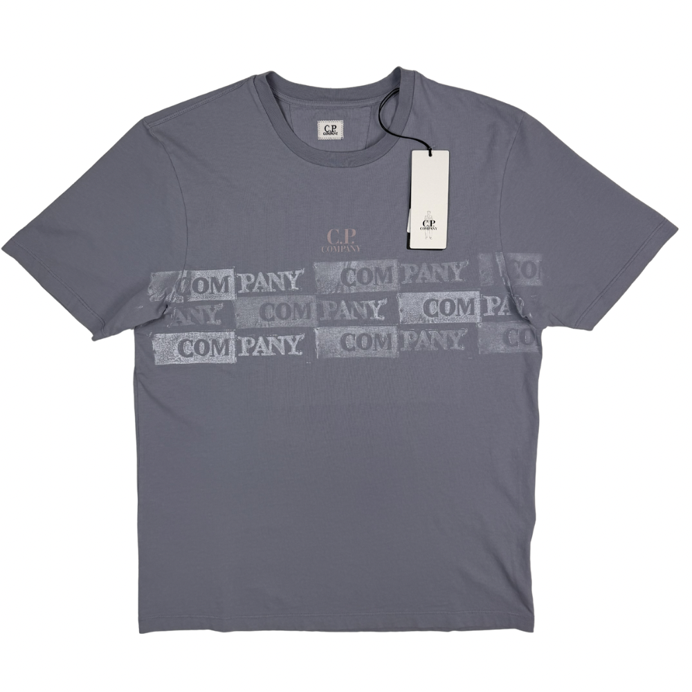 Camiseta C.P. Company morada manga corta - talla M