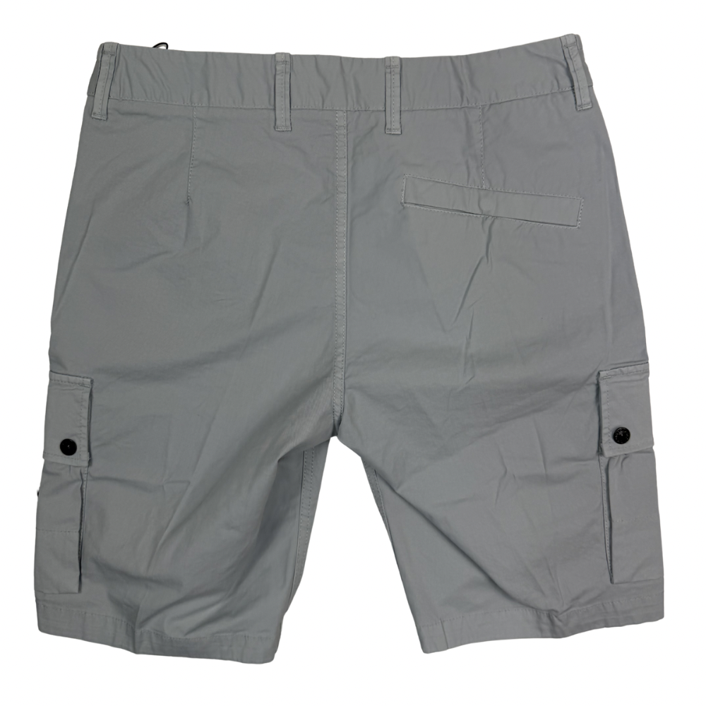 Pantalón Cargo Corto Stone Island Azul Grisáceo- talla W/30